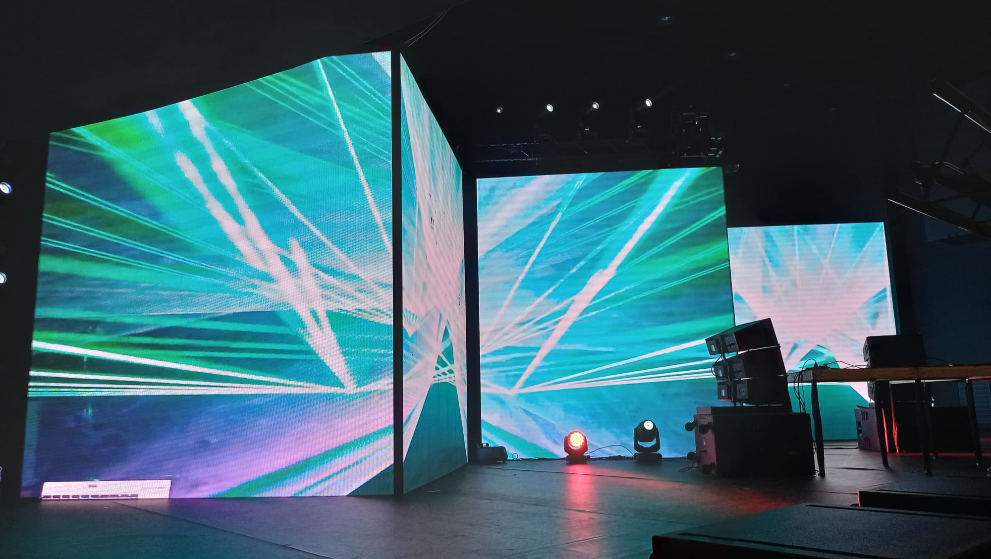 Özel etkinliklerde yaratıcı teknik prodüksiyon